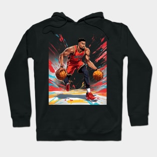 basketball court Hoodie